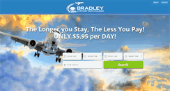 Desktop Screenshot of bradleyairportparking.com